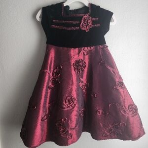 Vintage Good Lad Y2K Christmas Holiday Dress Size 4